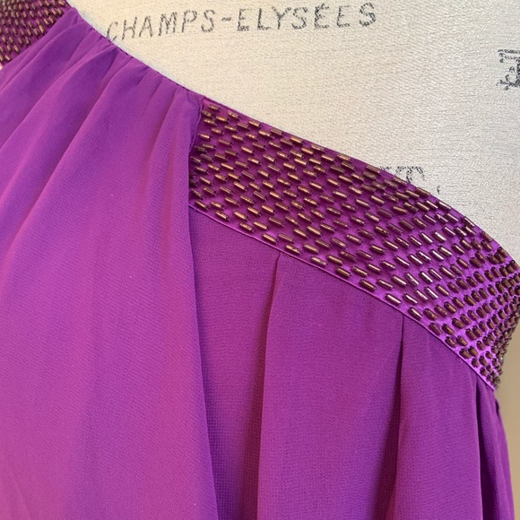 One shoulder Cocktail Dress - Picture 2 of 4